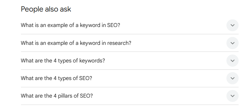 google people also ask paa