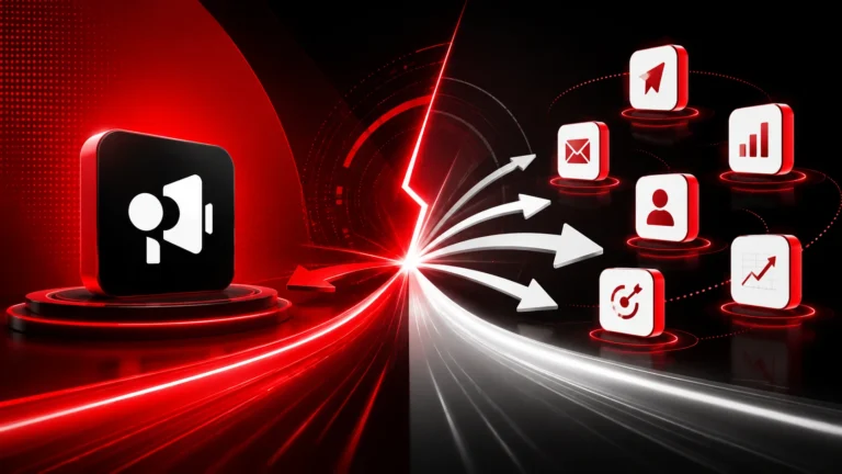 Illustration comparing Smartlead with leading email outreach and sales engagement alternatives using connected AI workflow and automation elements.