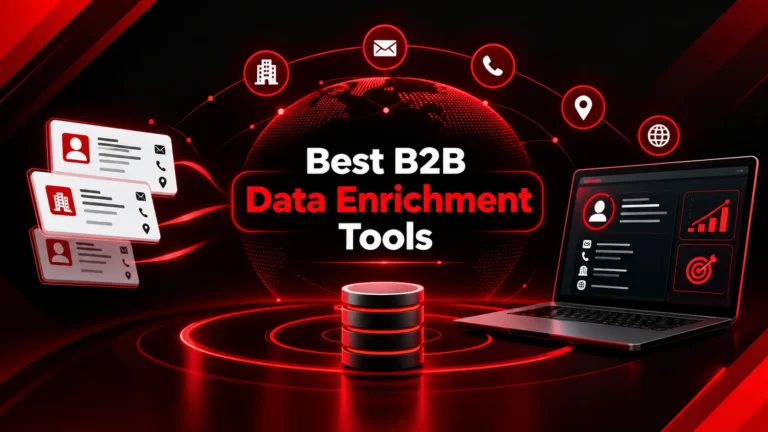 I tested B2B data enrichment tools myself